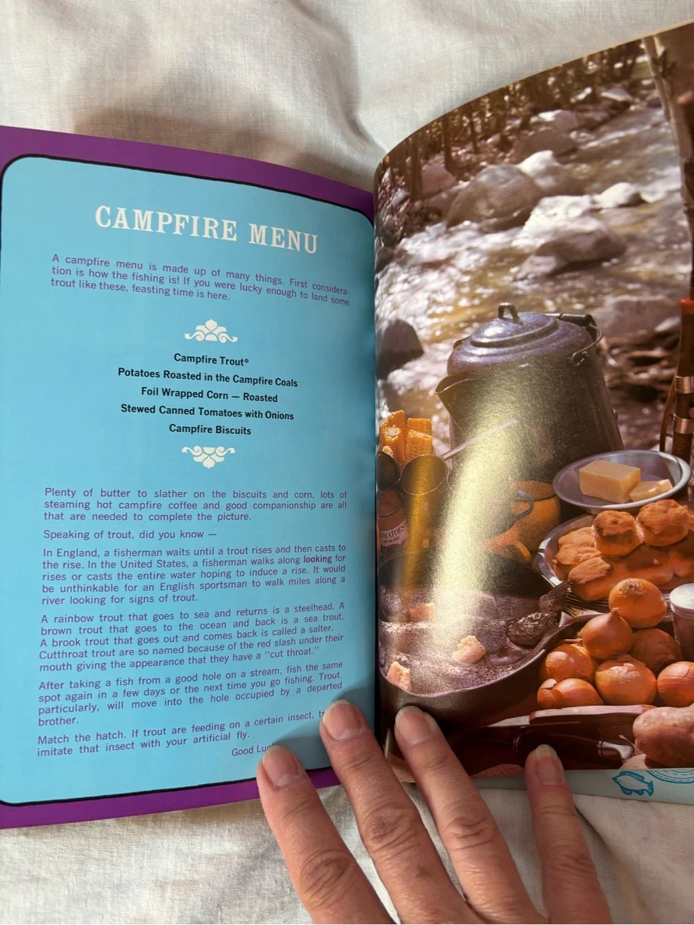 vintage 1967 Lake…Stream…Sea Food Cookbook The Western Way by Sybil Henderson